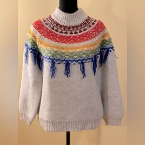 SAYLOR Crew neck tassel sweater. Sold by REVOLVE